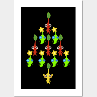 Pikmin Xmas Posters and Art